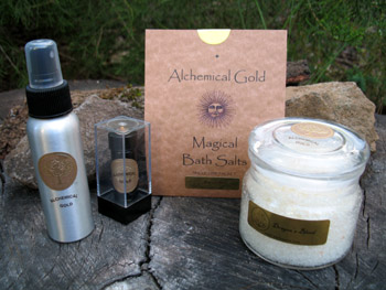 Dragon's Blood Aromatic Bath Salts & Accessories
